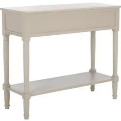 Online Kirklands Home Vintage 2-Drawer Samantha Console Table Gray