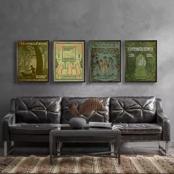 Sale Kirklands Home Vintage Little Women Book Cover Framed Wall Art Green