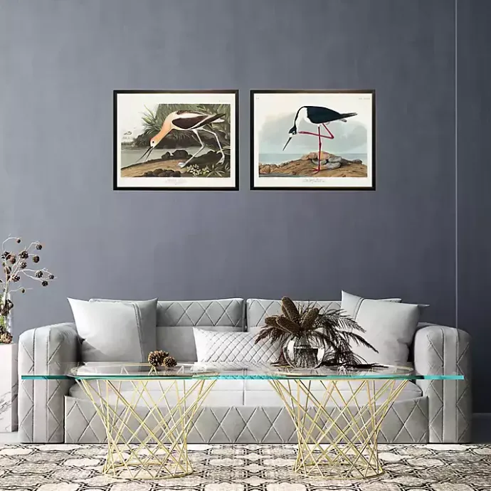 Outlet Kirklands Home Vintage Long Legged Avocet Framed Art Print