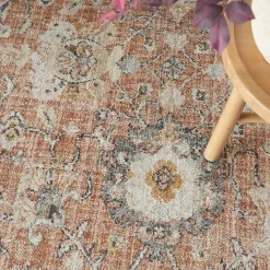 Outlet Kirklands Home Vintage Rust Oushak Area Rug, 5x7