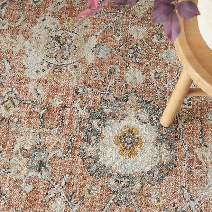 Outlet Kirklands Home Vintage Rust Oushak Area Rug, 5x7