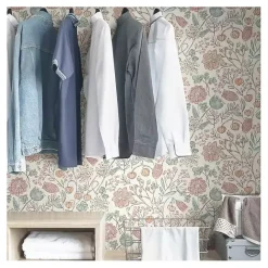 Discount Kirklands Home Vintage Woodland Floral Peel & Stick Wallpaper