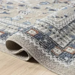 Sale Kirklands Home Vista Blue Beige Accent Rug, 2x3