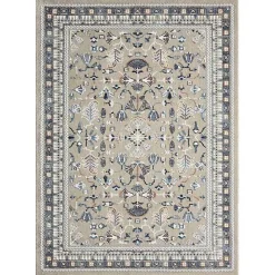 Online Kirklands Home Vista Blue Beige Area Rug, 7x9