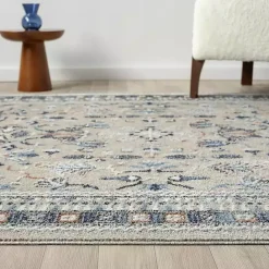Outlet Kirklands Home Vista Blue Beige Runner, 2x7