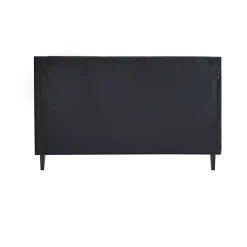 Discount Kirklands Home Viv Charcoal Diamond Tufted Queen Bed Frame Gray