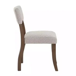 Sale Kirklands Home Wade Upholstered Dining Chairs, Set of 2 Gray