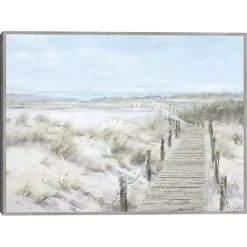 Clearance Kirklands Home Walk To The Coast Framed Canvas Art Print Multi