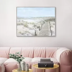 Clearance Kirklands Home Walk To The Coast Framed Canvas Art Print Multi