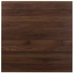 Kirklands Home Walnut Contemporary Wood 5-pc. Dining Set