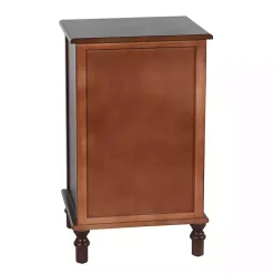 Sale Kirklands Home Walnut 3-Drawer Winne Accent Table Brown