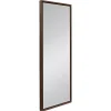New Kirklands Home Walnut Evans Wood Panel Wall Mirror
