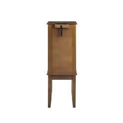 Best Kirklands Home Walnut Wood 5-Drawer Zinnia Jewelry Armoire Brown