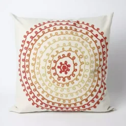 Clearance Kirklands Home Warm Lamontage Swirl Outdoor Throw Pillow Ivory