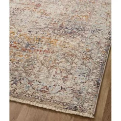 Discount Kirklands Home Warm Neutral Lucca Area Rug, 6x9