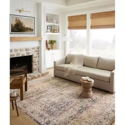 New Kirklands Home Warm Neutral Lucca Area Rug, 7x10