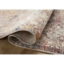 New Kirklands Home Warm Neutral Lucca Area Rug, 7x10