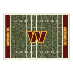Sale Kirklands Home Washington Commanders Home Field Area Rug, 6x8