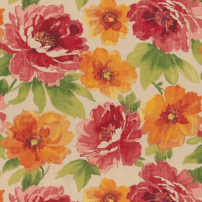 Discount Kirklands Home Watercolor Primrose Outdoor Settee Cushion