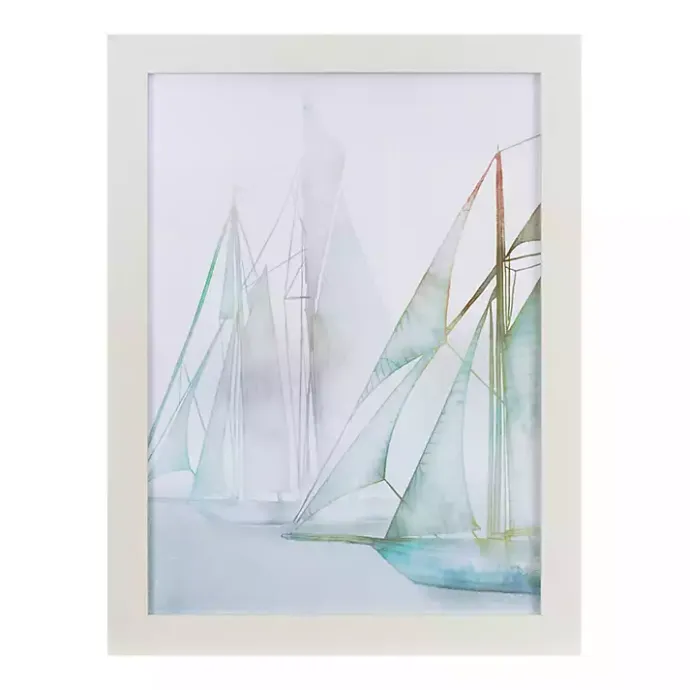 Discount Kirklands Home Watercolor Sailboats Framed Art Prints, Set of 2 Multi