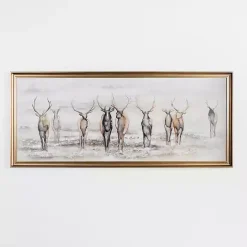 Outlet Kirklands Home Watercolor Wildlife Framed Art Print