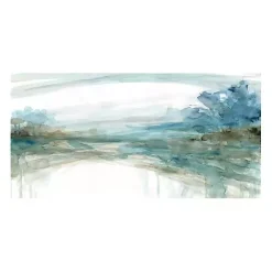 Discount Kirklands Home Watery Treeline Giclee Canvas Art Print