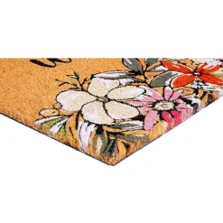 Hot Kirklands Home Welcome Floral Doormat Multi