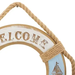 Clearance Kirklands Home Welcome Life Ring Wall Plaques, Set of 2