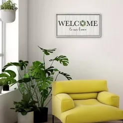 Outlet Kirklands Home Welcome To Our Home Wreath Wall Plaque