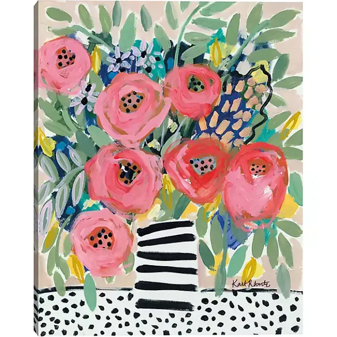 Kirklands Home Welcome to the Party Canvas Art Print