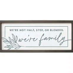 Clearance Kirklands Home We're Family Wall Plaque