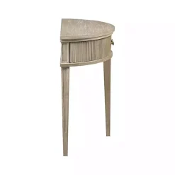 Hot Kirklands Home Wheat Reclaimed Wood Fluted Console Table