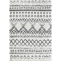 Kirklands Home Whisper White Moon Area Rug, 5x7
