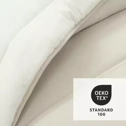 Best Kirklands Home White & Tan Reversible 3-pc. King Comforter Set