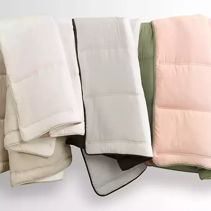 Best Kirklands Home White & Tan Reversible 3-pc. King Comforter Set