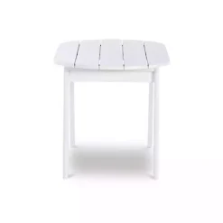 Online Kirklands Home Acacia Wood Oval Adirondack Coffee Table White