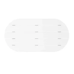 Online Kirklands Home Acacia Wood Oval Adirondack Coffee Table White
