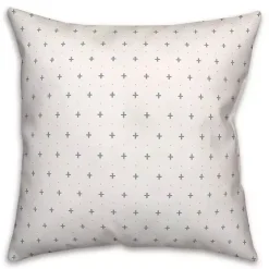 Best Kirklands Home White and Blue French Country Outdoor Throw Pillow