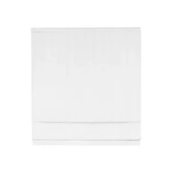 Clearance Kirklands Home Basketweave Cordless Roman Shade, 31 in. White
