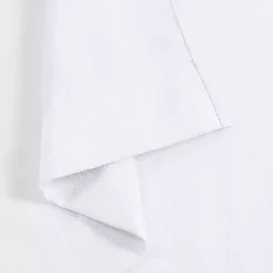 New Kirklands Home Basketweave Curtain Panel Set, 84 in White