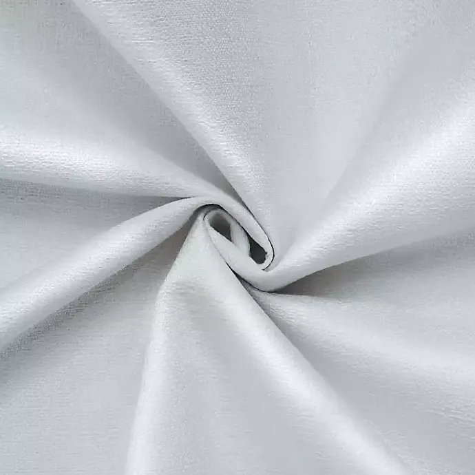 Clearance Kirklands Home Baxter Blackout Curtain Panel, 95 in. White