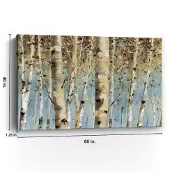 Kirklands Home White Birch Forest Canvas Art Print, 60x40 in.