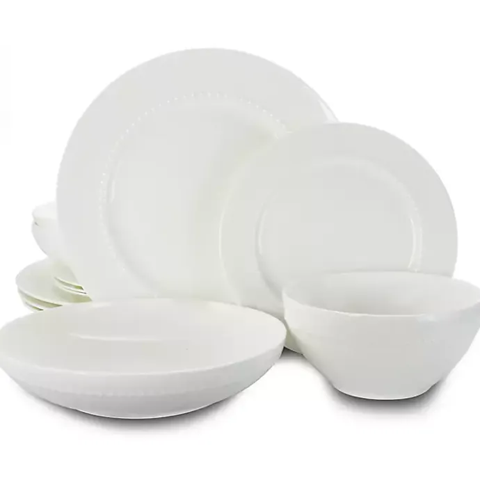 Best Kirklands Home Bone China 16-pc. Dinnerware Set White