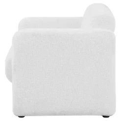 Best Kirklands Home Boucle Modern Accent Chair White