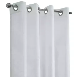 Online Kirklands Home Boucle Sheer Single Curtain Panel, 84 in. White