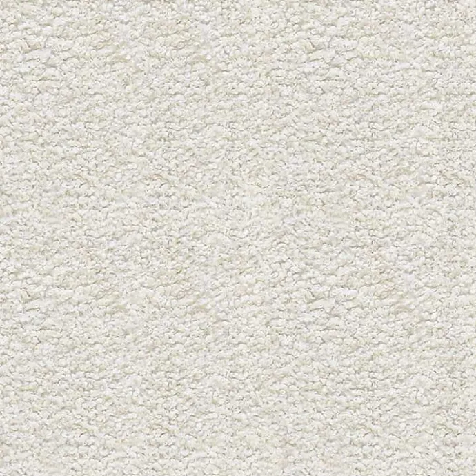 Outlet Kirklands Home Boucle Slipper Accent Chair White
