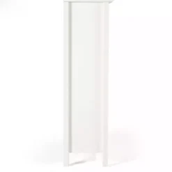 Sale Kirklands Home Brazilian Pine Wood 3-Tier Bookshelf White