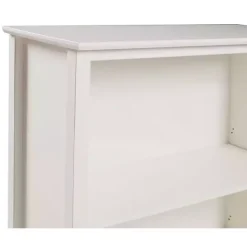 Sale Kirklands Home Brazilian Pine Wood 3-Tier Bookshelf White
