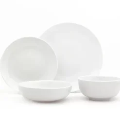 Online Kirklands Home Ceramic 16-pc. Dinnerware Set White
