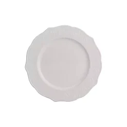Sale Kirklands Home Dahlia Embossed Side Plates, Set of 6 White